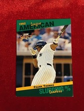 1993 Score Select Stat Leaders #45 Frank Thomas 🔥 Chicago White Sox