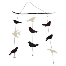 Felt Bird Mobile