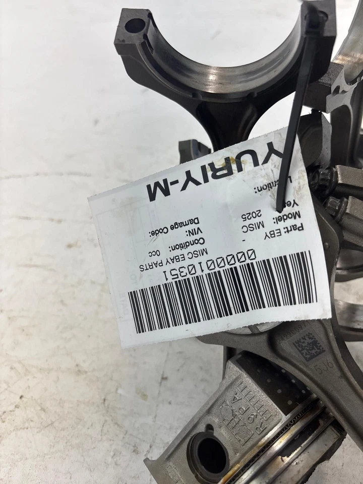 16-22 Honda Pilot 3.5 Piston and Rod Standard 132105J6A00 Gas OEM Set - 6 - Image 2 of 4
