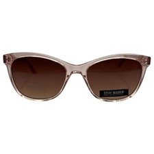 STEVE MADDEN - INSOMNIA 55/17/140 BLUSH CRYSTAL - NEW Authentic WOMEN SUNGLASSES