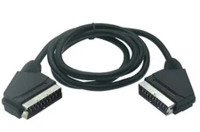 Scart RGB AV Cable Male To Male 4 Feet Long