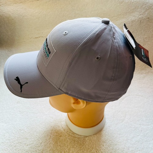 Berretto da baseball nuovo con etichette Puma unisex adulti grigio Petronas Motorsport Mercedes Racing - Foto 2 di 6