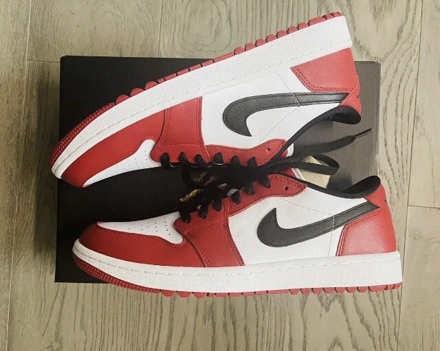 Nike Air Jordan 1 Low Golf 'Chicago' Golf Shoes DD9315-600 Men's