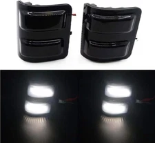 LED Side Mirror Marker Lights For 2008-2016 Ford F250 F350 F450 F550 Super Duty