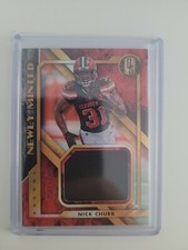 Nick Chubb 2018 Gold Standard Newly Minted RC Relic Patch Browns /199 Grade This