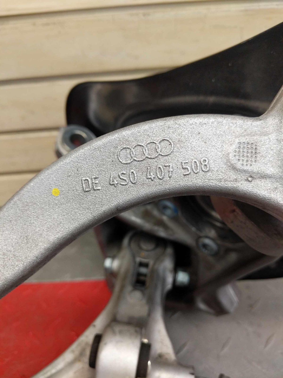 2022 Audi R8 Performance OEM RH Front Knee Assembly w/o Strut Rotor & Caliper.