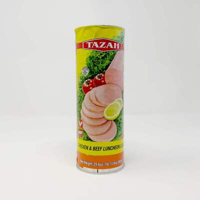 Tazah Chicken & Beef Luncheon meat 854g