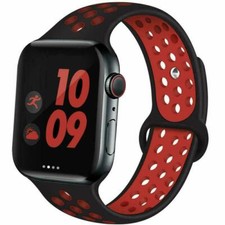 Silicone Sports iWatch Band Strap for Apple Watch Series SE 6 5 4 3 2 1