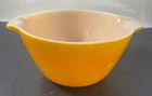 VTG Fire King Bowl with Handles Orange Ombre 8" Anchor Hocking #17
