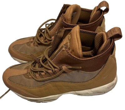 Nike Air 95 Sneakerboot Air Sneaker Boots Camel 806809 201 H5m72 Size 10 