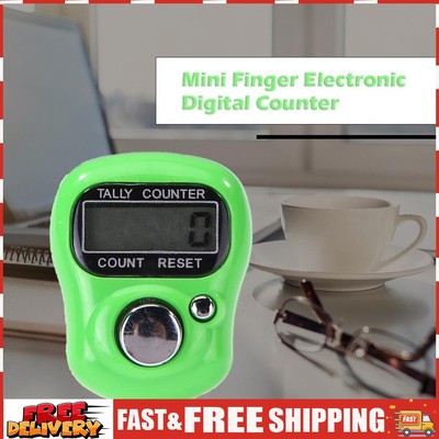 Mini Finger Counter LCD Electronic Digital Counter Counting Range 0-99999 SN9F