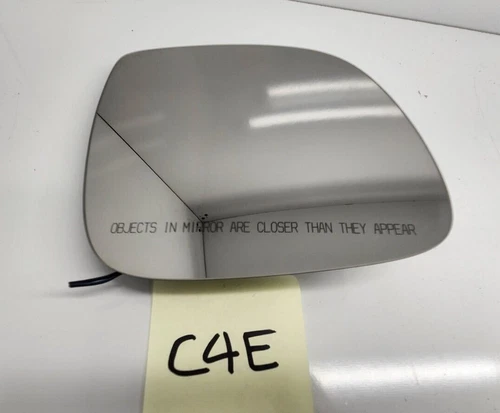 2007-2009 AUDI Q7 4L PASSENGER RIGHT SIDE EXTERIOR REAR VIEW MIRROR GLASS HEATED