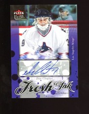 2006-07 ULTRA DAN CLOUTIER FRESH INK AUTO #I-DC RARE AUTOGRAPH