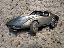 Vintage 1979 Corvette Bergamot Brass Works Belt Buckle Mint Condition