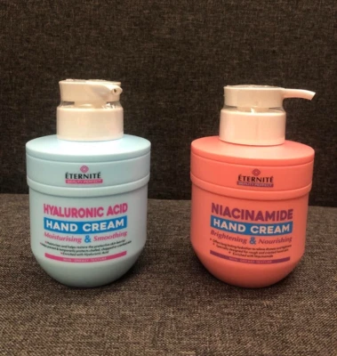 Eternite Hand Nail Cream Niacinamide Hyaluronic Acid Hydrating Brightening
