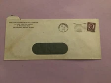 U.S. The Narragansett Electric Company Rhode Island 1932 Stamp Cover R50854