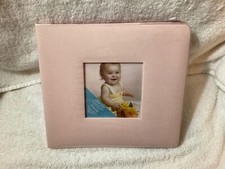 Scrapbooking 8X8 Post bound Pre Designed Pink Album NEW