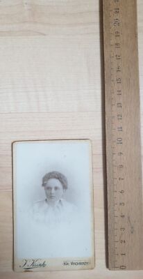 Fotografie J. Krink Praha Prag Kr. Vinohrady Frau Portrait 