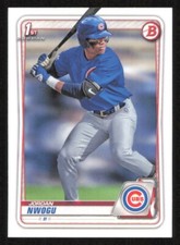 2020 Bowman Draft JORDAN NWOGU 1st Year Baseball card CHICAGO CUBS #110