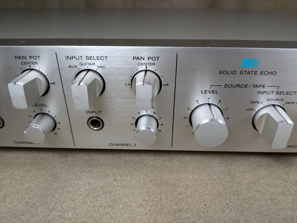 Sony MX-555 Microphone Echo Mixer - Vintage 80's - Image 3 of 4
