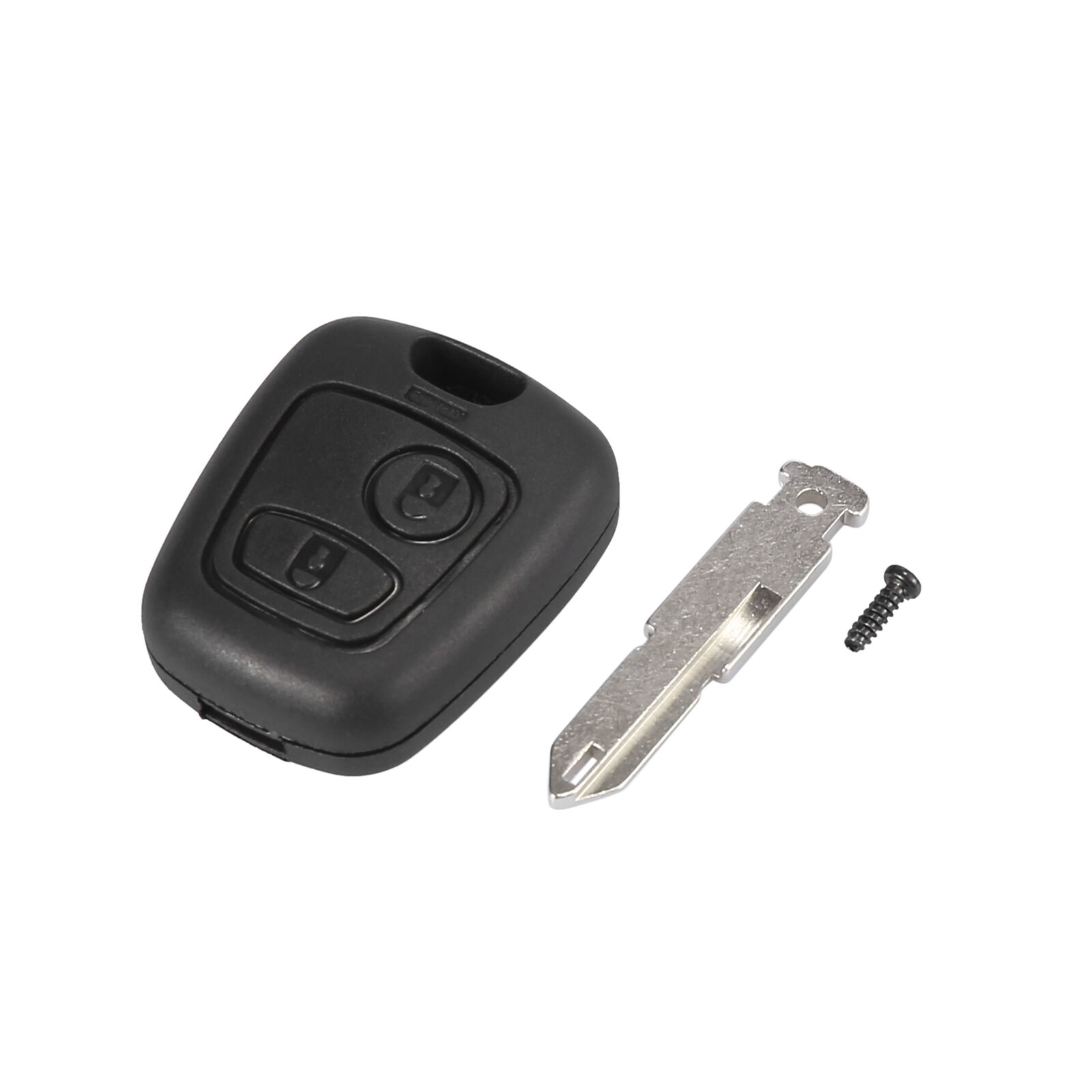 Schwarz Auto Keyless Entry Remote Autoschlüssel Fob 433MHz für Peugeot 206 CC