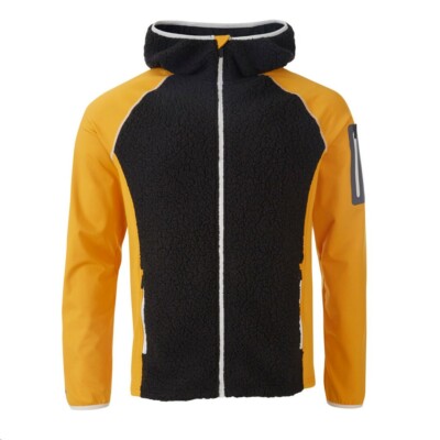 Halti Fusion Men Hybrid Zip Hoody   technische, warme Herren Fleecejacke  gelb