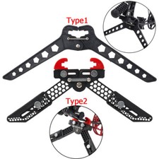 Supporto supporto arco composto rack calcio gambe supporto tiro con l'arco caccia bersaglio