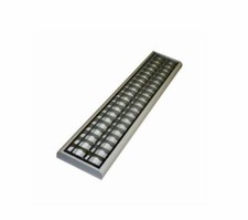 RITOS Rasteraufbauleuchte ProfiLine 2X58W, 9800lm., 8000K., weiß/alu