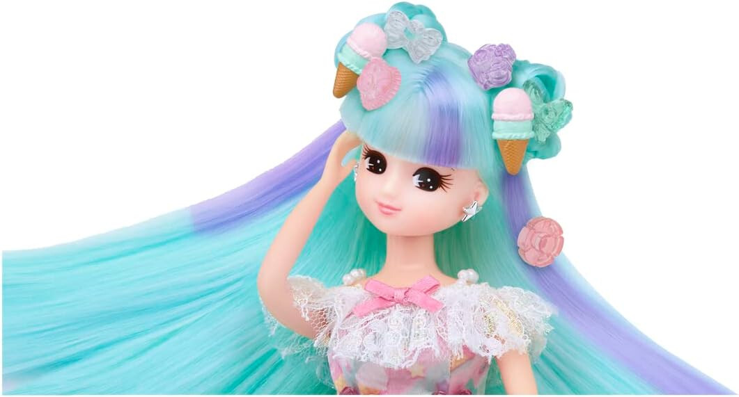 LUCENCE カラーチェンジミルキー、IDEAクレンジング＆ウォッシュ3点 TAKARA TOMY Licca-chan Sparkling Color Change Gelato Licca-chan