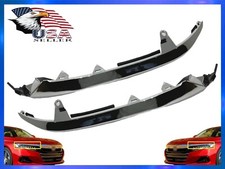 For 2021-2022 Honda Accord Headlight Chrome Molding Trims Upper Left Right Set