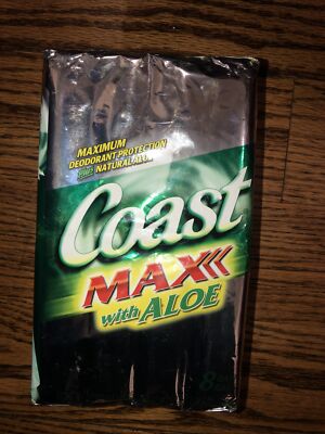 Vintage Coast Max Bar Soap with Aloe 4.5 oz Bars -  8 Bath Bars