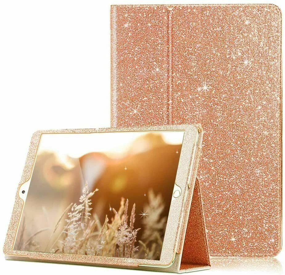 Luxury Glitter PU Leather Smart Cover Case For iPad 10.2 9th/8th Gen 2010-2021 - Image 3 of 4