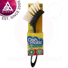 Dishmatic Eco Dish Washing-Up Scrubbing Brush with Replaceable Brush Head
