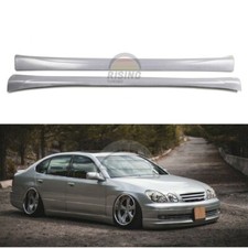 Wald Side Skirts For Lexus Gs300 Gs400 Gs430 97-05 Toyota Aristo Body Kit Tuning