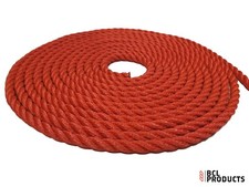 12mm MF Polypropylene Rope - Red - Floating Mooring Rope - Polysoft - Softline 
