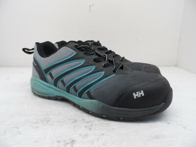 HELLY HANSEN Women's Adel Aluminum Toe CP Safety Work Shoes Black/Blue Size 8M