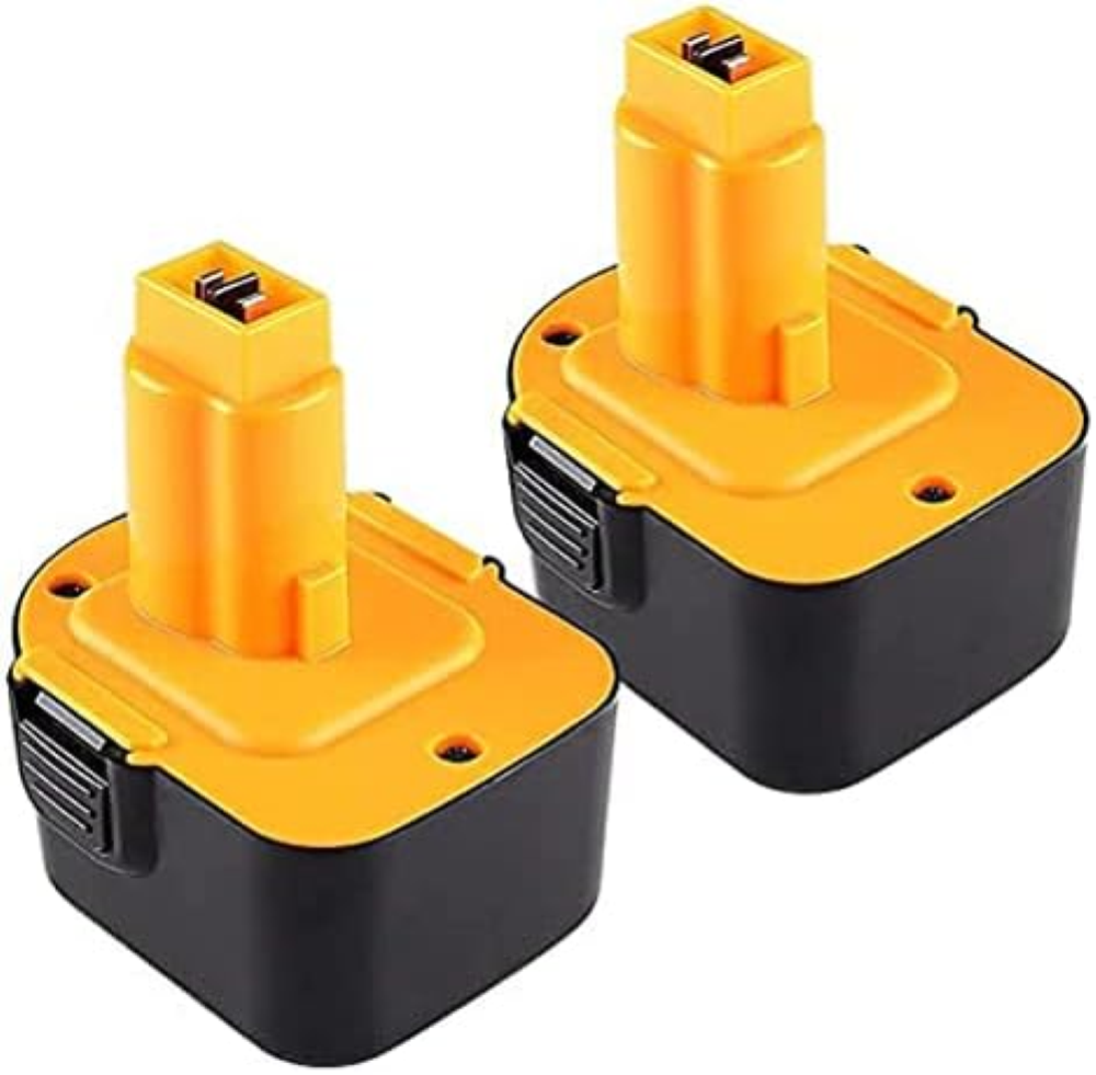 2 pezzi 12V 3500mAh Ni-MH Sostitutiva per Dewalt Batteria DC9071 DW9071 DW9072 D