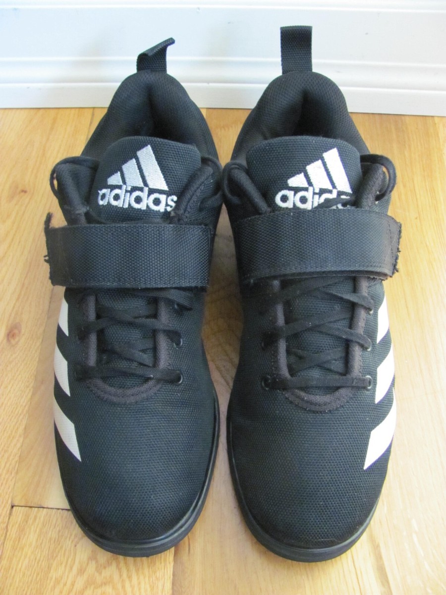 Adidas YYJ606004 Black Powerlift 4 Weightlifting Shoes Men's 11M