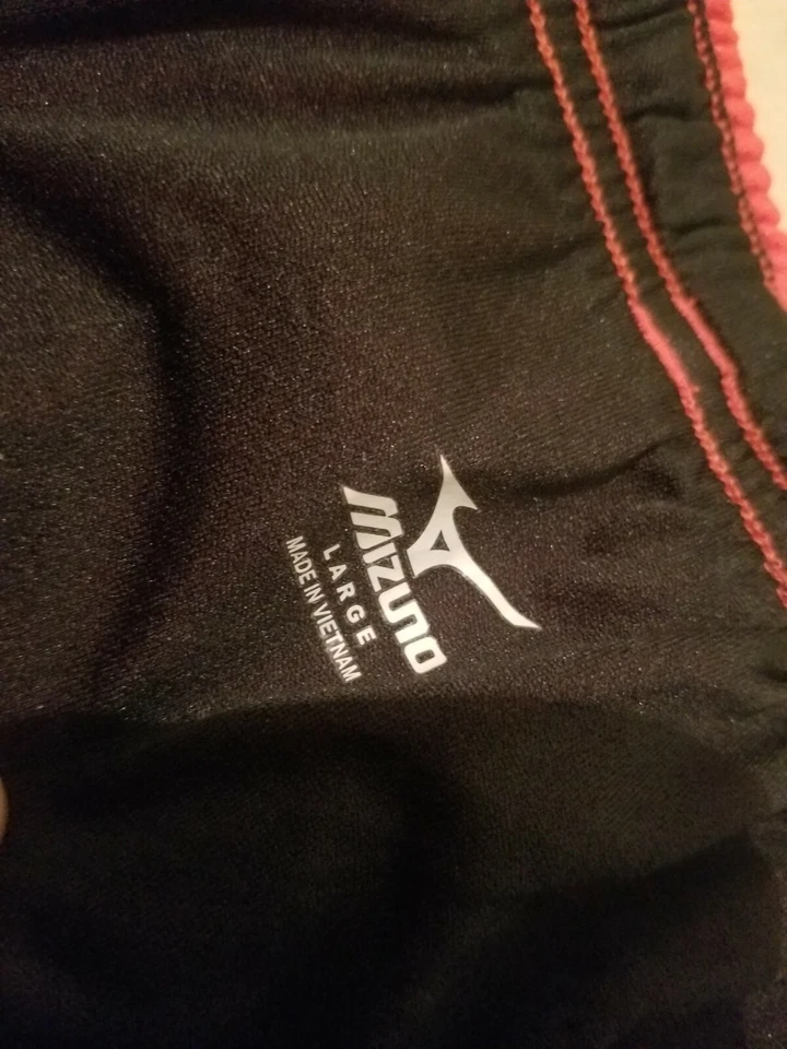 Pantalones Cortos Mujer Mizuno L Grande Rojo Atlético Gimnasio Entrenamiento Fútbol Foto 4 de 4