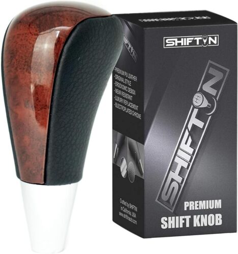 Medium Walnut Gear Shift Knob for Toyota Camry Rav4 Corolla Lexus GS LS IS RX - Picture 4 of 8