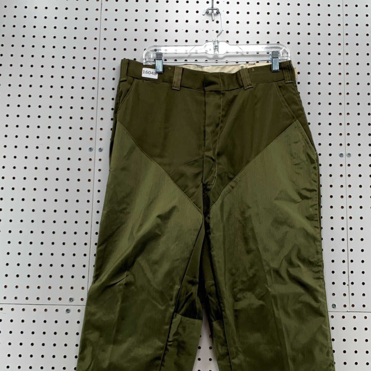 Vintage Duxbak Hunting Montana Cloth Pants Mens 32 x 27 Army Green