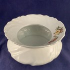 Victoria Austria Vase Planter Bulbous Flowers Leaves Porcelain LARGE Spittoon? — photo 3