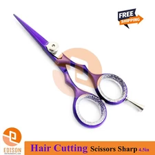 Barber Hair Cutting Thinning Scissors 4.5" Professional HairDressing Salon Shear