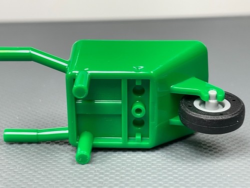 LEGO Minifigure Carrello utensili carriola verde 60337 Pneumatico nero - Foto 5 di 7