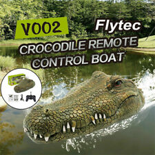 Flytec Elektro-Rennboot Remote RC Boot Simulation Krokodilkopf Komisch Boat M9L1