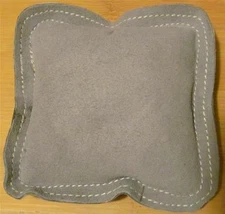 New 5 1/2" Square Leather Anvil Bench Block Jewelers Pad Sandbag FREE SHIPPING