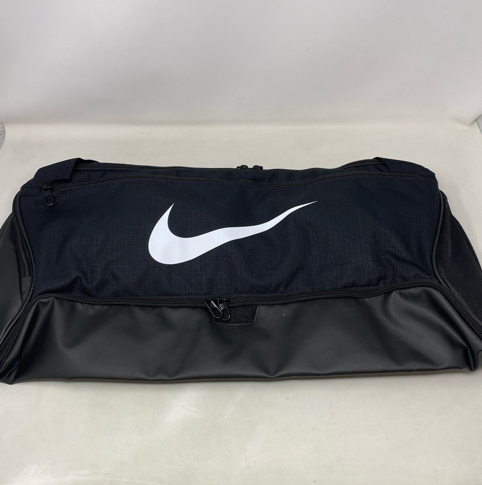 Nike Brasilia 9.5 Training Duffel Bag Medium 60L Black/White DH7710-010