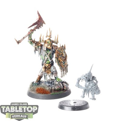Orruk Warclans - Killaboss with Stab-grot - teilweise bemalt