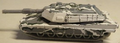Vintage Matchbox 1994 New Model Abrams Main Battle Tank 1:113 White Grey Loose
