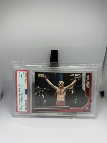 Panini 2021 Instant UFC Paddy Pimblett #34 PSA Graded Rookie /9708